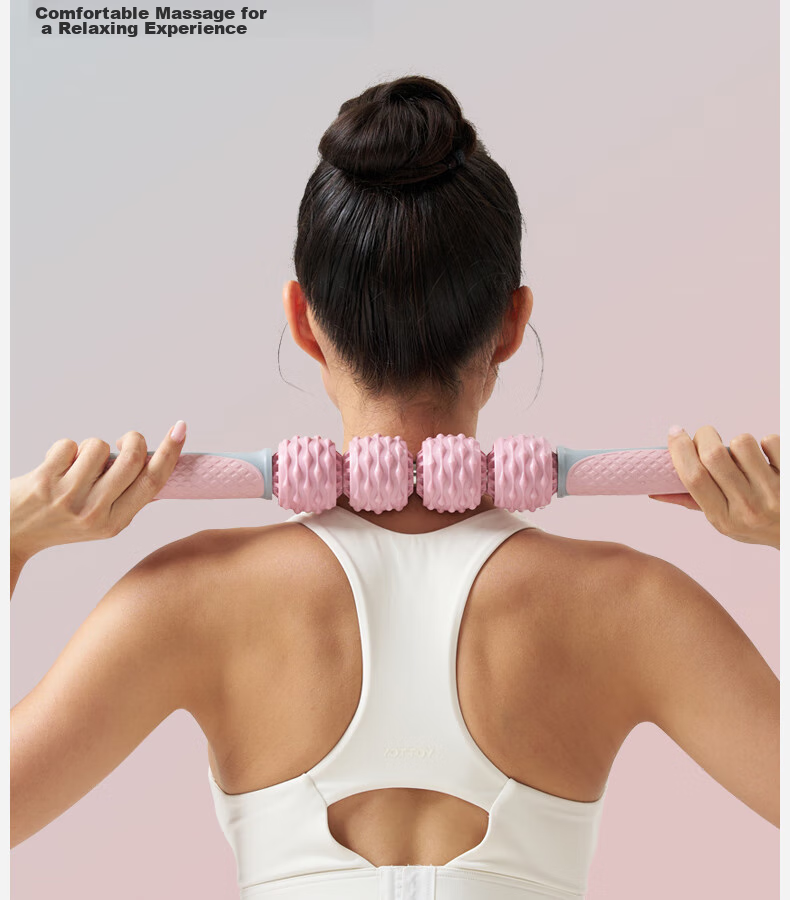 Yottoy Massage Roller with Wolf Tooth Design for Deep Muscle Fascia Relaxation, Full Body Pain Relief Massage Device 8