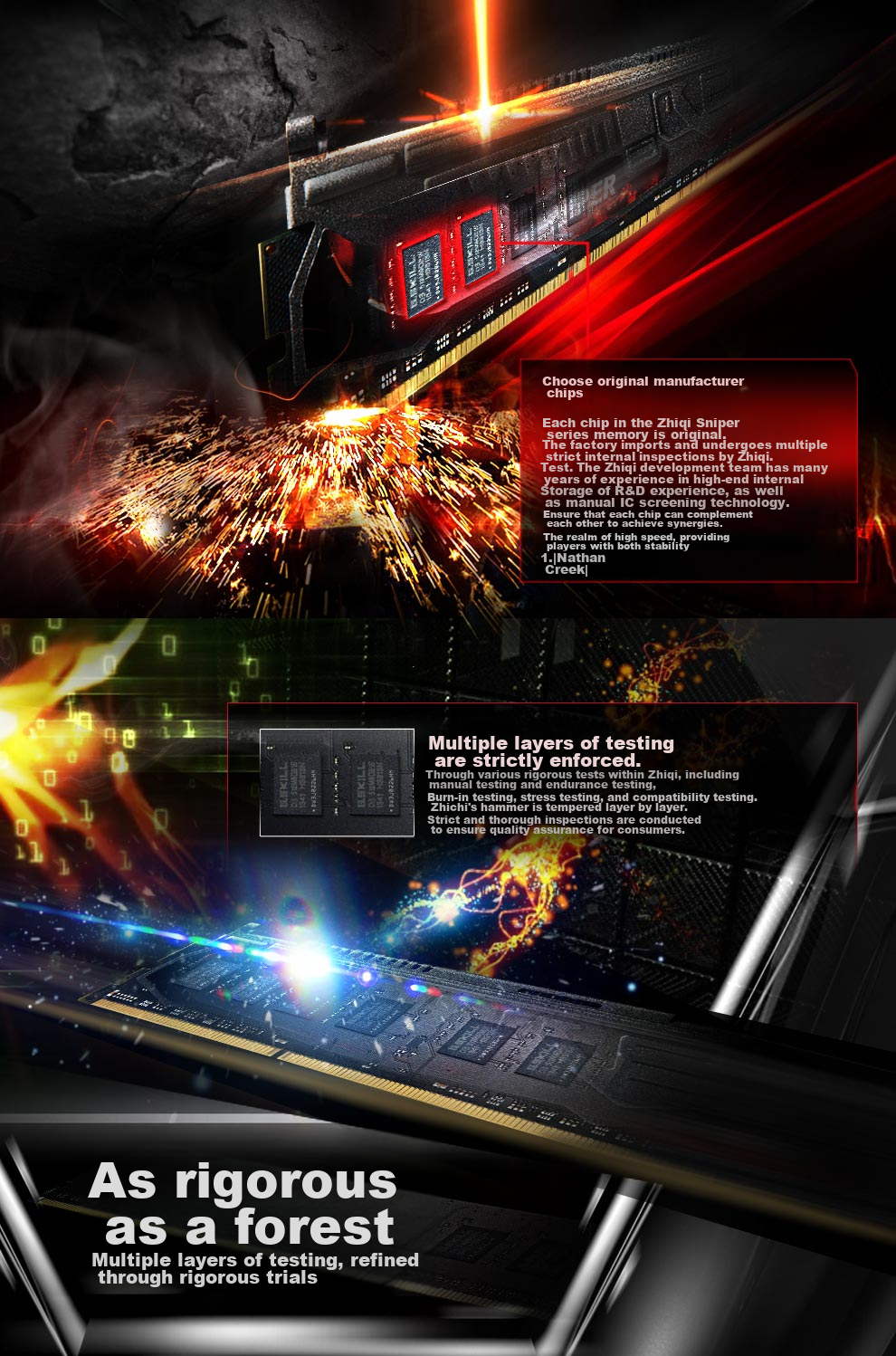 G.SKILL Sniper DDR3 2400MHz 8GB (8G×1) Desktop Memory 15
