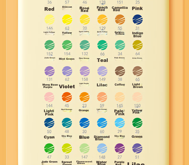 M&G Stationery, 36-Color Acrylic Markers, Children's And Student Watercolor Pens, Drawing Brushes, Waterproof Hand-Drawing, Guka Graffiti, Birthday And Graduation Gift, APMT3309 32