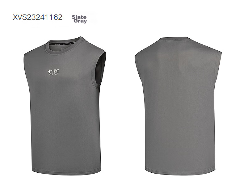 QIAODAN Men's Tank Top, Summer Sports Quick-Dry T-Shirt, Moisture-Wicking Sleeveless Basketball Jersey, Fitness Workout Shirt 15