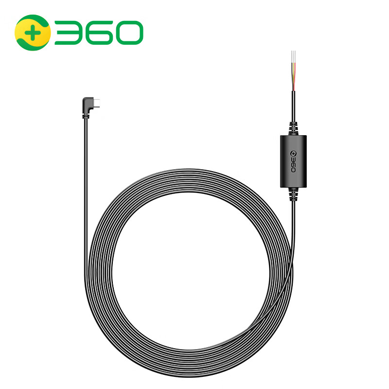 360 Dash Cam Dedicated Voltage Regulator Cable Type-C Versio