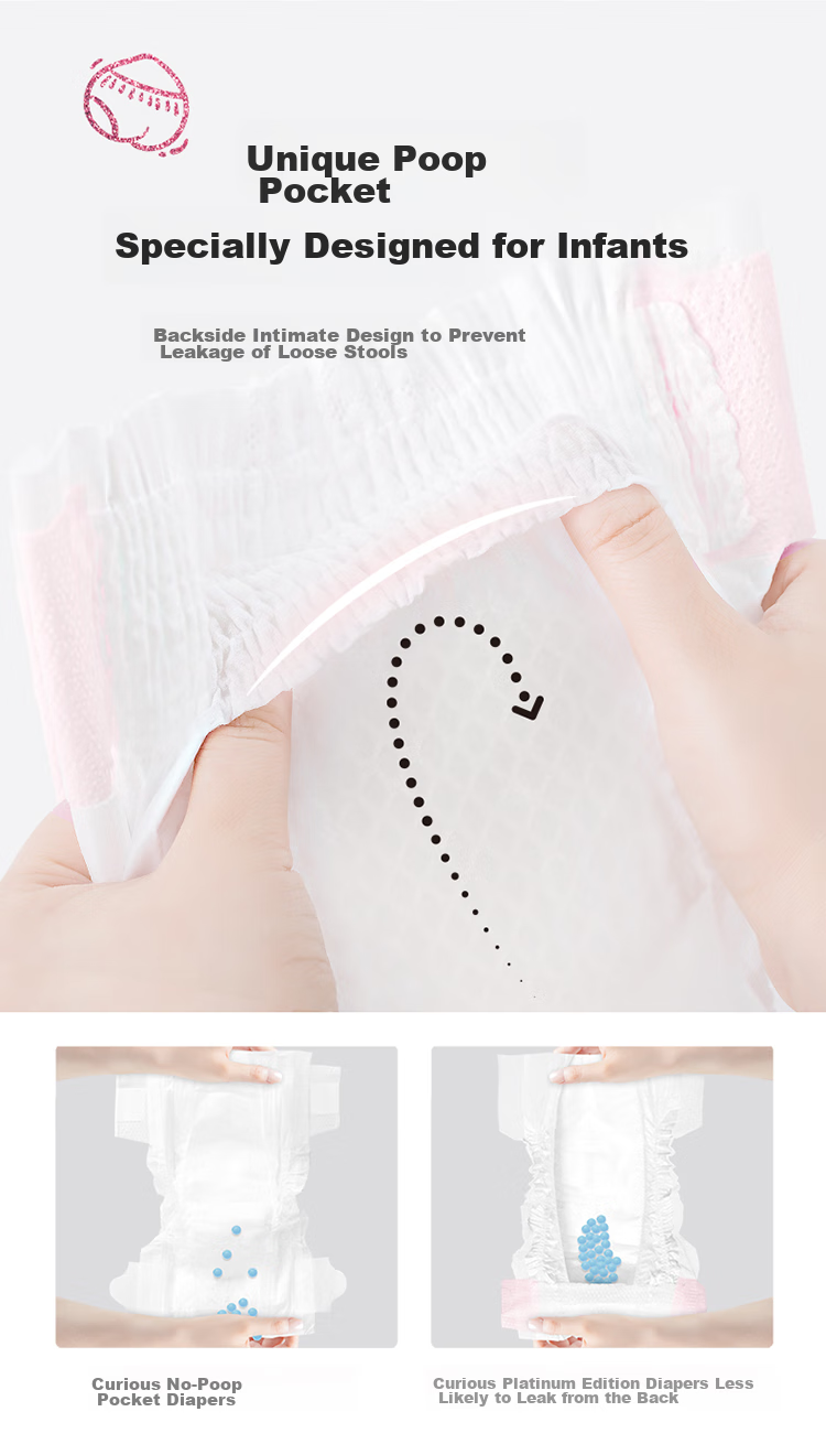 Huggies Platinum Series Little Peach Pants Diapers S96 Pieces (4-8kg), Newborn Small Size Diapers [Heat Dissipation, Popular Choice] 5