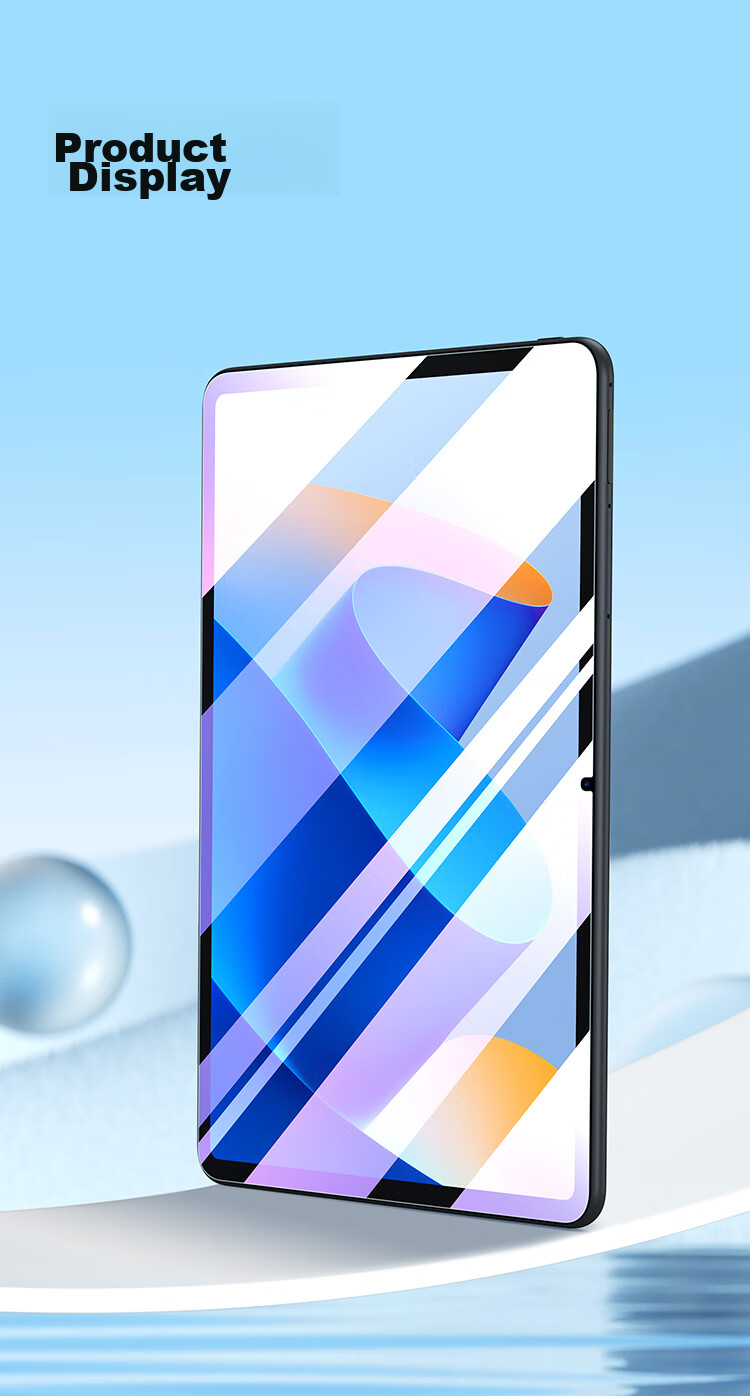 BIAZE Tempered Glass Screen Protector for Huawei MatePad 11 2023 Model Tablet, 11-Inch Blue Light Film, Wear-Resistant, Scratch-Resistant, Full Screen Coverage, Protective Film PM161-Blue Light 11