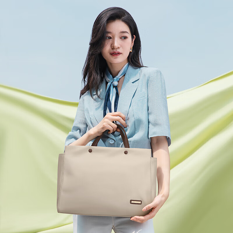 GOLF Laptop Bag for Women, 14-Inch Apple Huawei Notebook Handbag, Shoulder Crossbody Business Travel Briefcase for Wome
