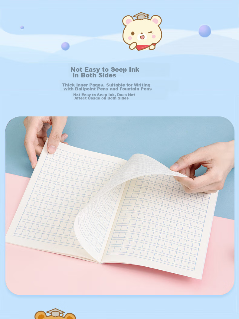 Deli 12 A5 Notebooks, 30 Sheets Each, Elementary School Student Writing And Homework Books, Stitched Soft Cover Notebooks, Journals, And Notepads 6