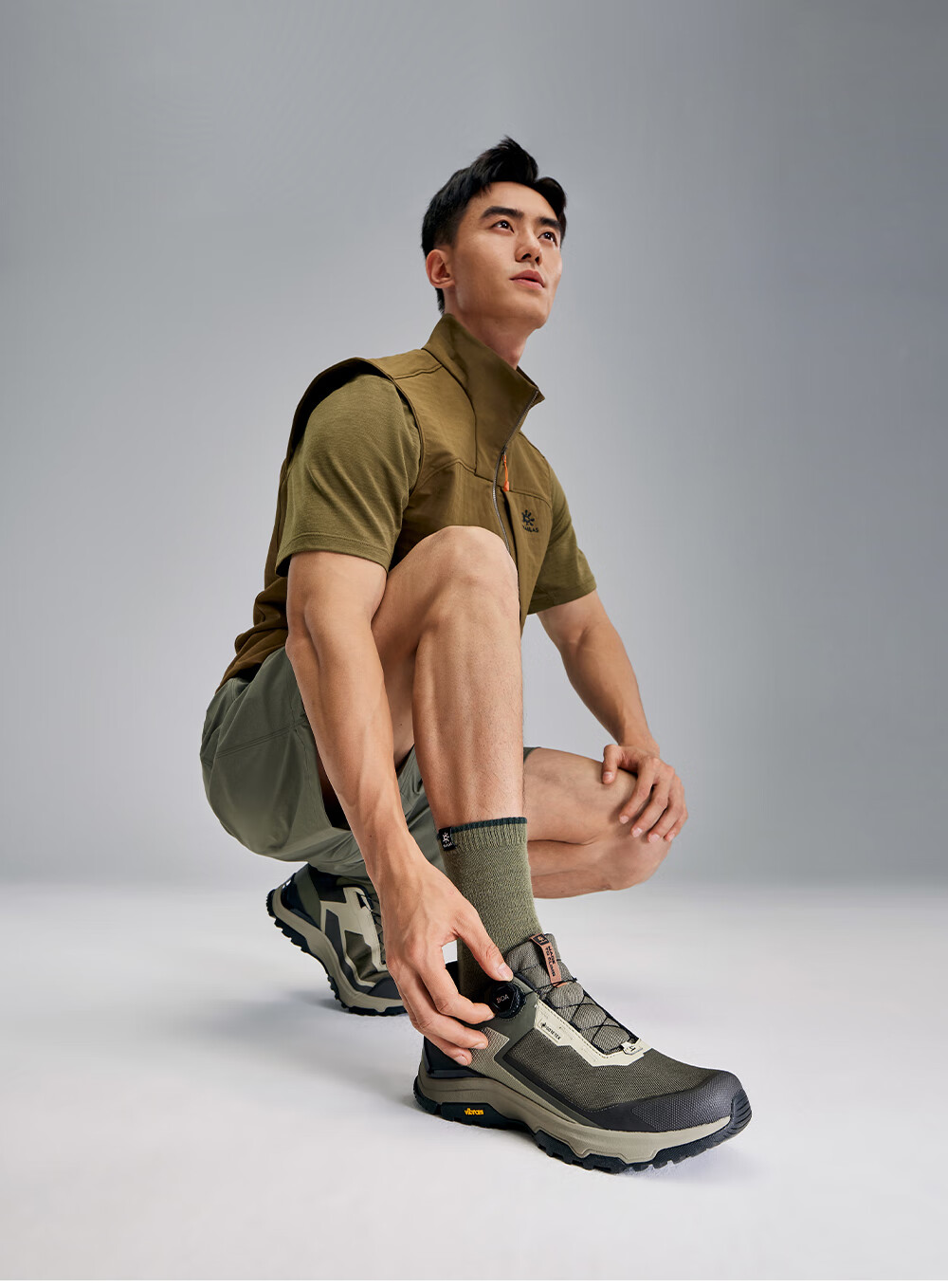 KAILAS Jieshan GTX BOA Lightweight Hiking Shoes, Waterproof V-Bottom, Non-Slip Outdoor Mountaineering Shoes for Me 5