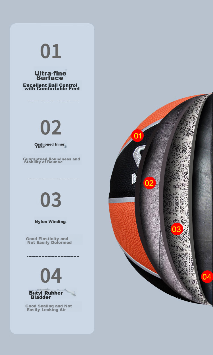 SPALDING , Official Basketball of European Basketball League, Size 7 PU Indoor Basketball, 77-100Y 6