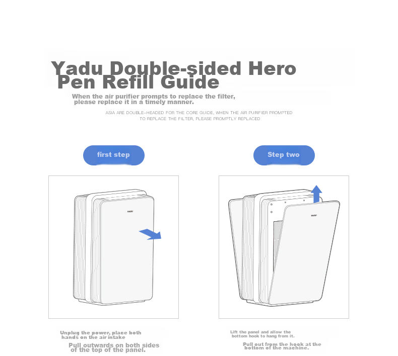 Yadu Air Purifier, Office And Home Use Air Cleaner, Removes Formaldehyde, Bacteria, Smog, Allergens And Flu, KJ600G-S5Pro 10