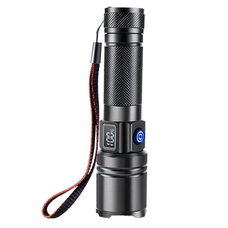 SHUOSEN High-Power Flashlight, Ultra-Long Battery Life, Outdoor Survival, Military Multifunctional, Waterproof, Portable Home and Outdoor Lighting Lamp