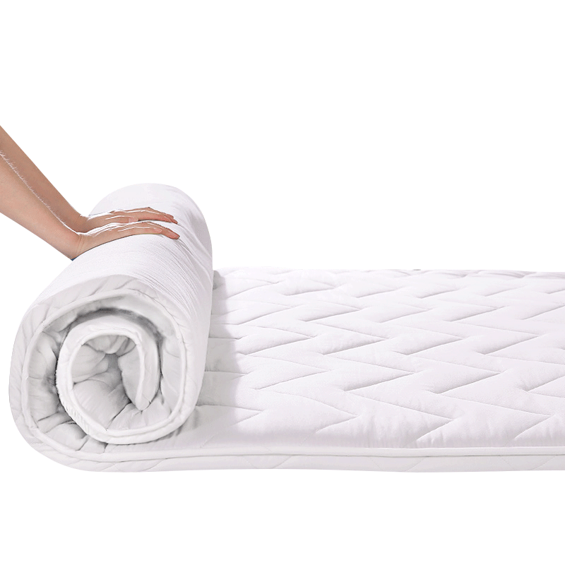 FUANNA Bedding Mattress, All-Cotton Fabric Antibacterial Protective Mattress Pad, Student Dormitory Non-Slip White, 120*200cm