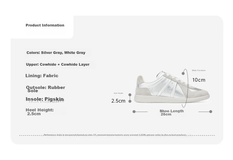 73Hours Women's Shoes, Brownie 26 New Lightweight Retro Training Shoes, Versatile Soft-Soled Sports Sneakers 1