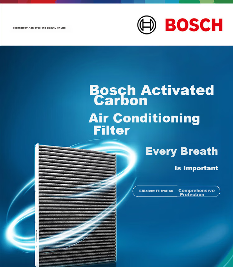BOSCH Automotive Air Conditioning Filter Element 4251, Suitable for Imported Mazda 3/Mazda 5 And Others 1