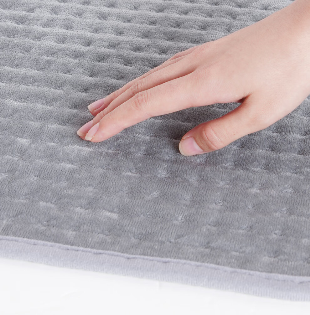 RAINBOW Electric Heated Office Chair Pad, Plug-In Heating Seat Cushion, Three-Temperature Adjustable Flannel Fabric 12