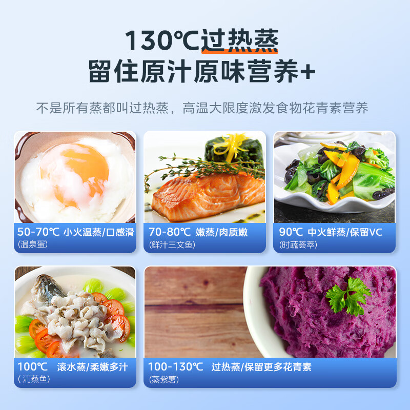 美的（Midea）寻味pro系列 微蒸烤炸台式一体机 304不锈钢内胆 空气炸电烤箱微波炉（G3E） 