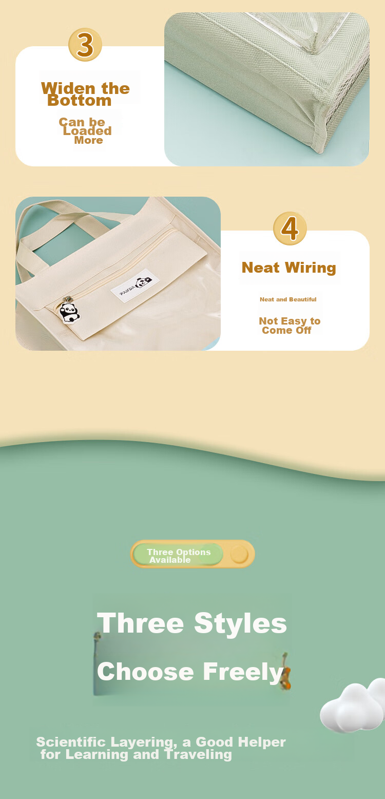 NVV Tutoring Bag, Art Bag for Primary School Students, Handbag, Book Bag, Study Bag, Exam Paper Storage Bag, Homework Handbag, Document File Bag, Astronaut Design NR-D02A 18