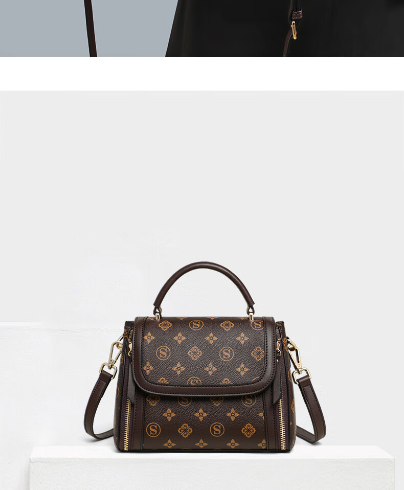 Aiqinghai Handbag, Women's Shoulder Crossbody Tote Bag, Versatile Mom Bag, Light Luxury Birthday Mother's Day Gift, Practical Present for Mom 3