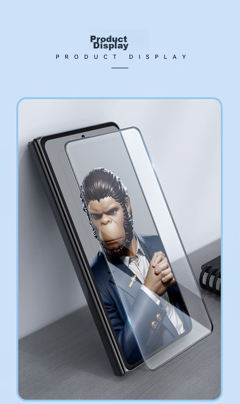 Lanxingxiansheng [3D Hot Bending Large Arc Edge] Suitable for Huawei Mate X5 Tempered Glass Screen Protector, Huawei Mate X3 Phone Film, High-Definition Anti-Fingerprint Foldable Screen Protection, Dust-Free Quick Installation Film 18