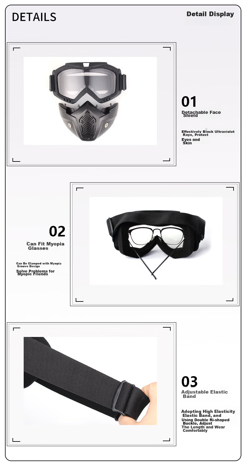 Baixiaoshe Cycling Glasses, Photochromic Sunglasses, Outdoor Smart Light-Sensing Goggles for Men And Women, Day And Night Use 16