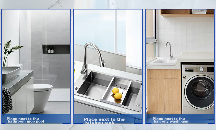 MEJUE Extended Mop Sink Faucet, Copper, Mop Sink Tap, Ceramic Valve Core Quick-Open Extended, Faucet Z-016441 10