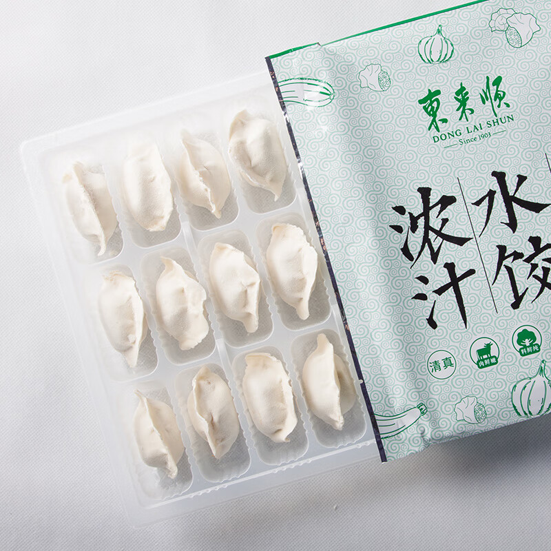 东来顺牛肉大葱水饺435g（24只）饺子蒸饺煎饺早餐夜宵速冻清真食品年货