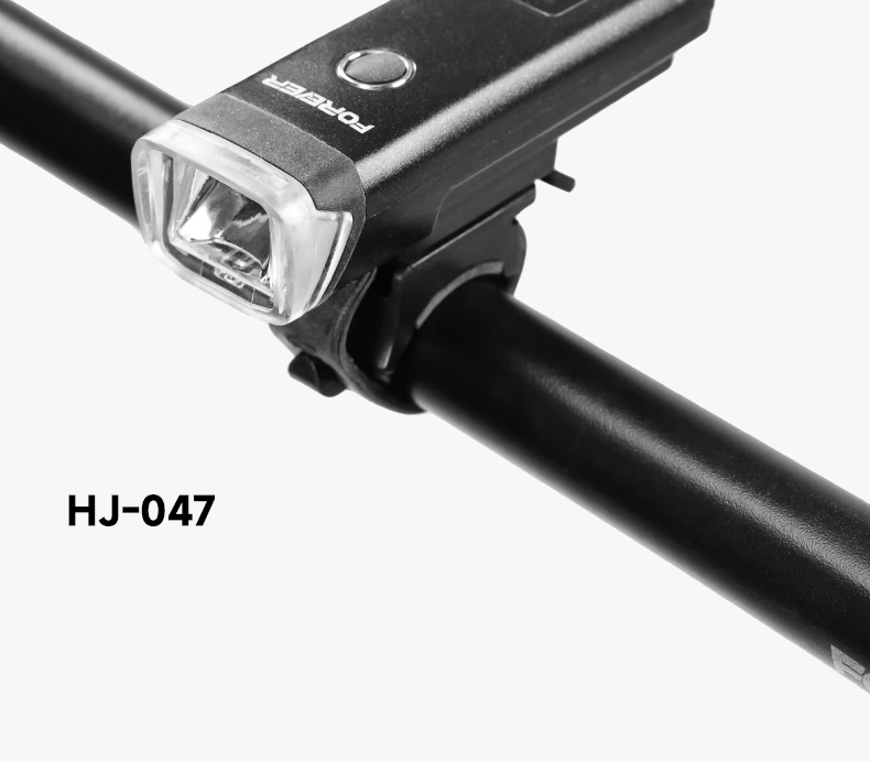 Forever Bicycle Front Light Night Riding High Brightness Flashlight 260 Lumens 4 Modes 800mAh 12