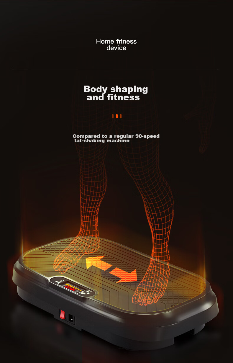 HOT KNEE Fat-Burning Machine, Vibration Slimming Device for Belly Fat Reduction, Shaker Machine, Lazy Person's Rhythm Machine, Weight Loss Equipment, Home Fitness Equipment 16