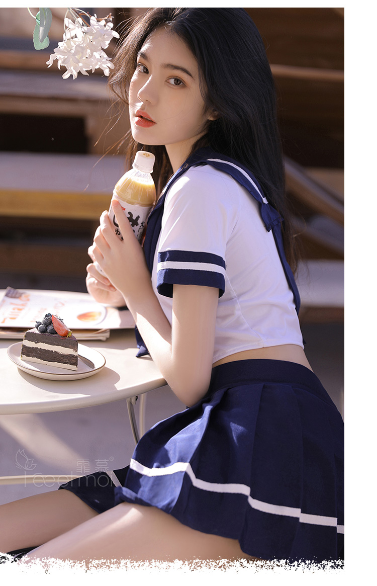 连体大码角色扮演可爱激情制服制服诱惑角色扮演jk空姐制服5件套均码