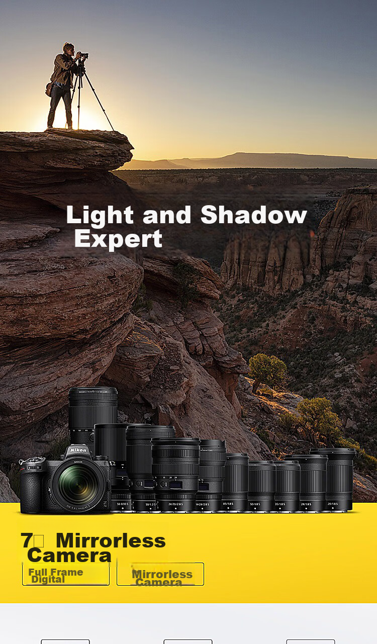 Nikon Z7II [Subsidies] Full-Frame Balanced Mirrorless Camera, 5-Axis Image Stabilization, High Value for Money, Balanced Performance, Z72/Z7 Second Generatio 1