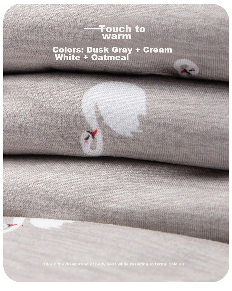 Yiershuang [Duck Down And Lamb Wool 3-Layer Thickened] Thermal Underwear for Men, Fleece-Lined Cotton Autumn Pants 9