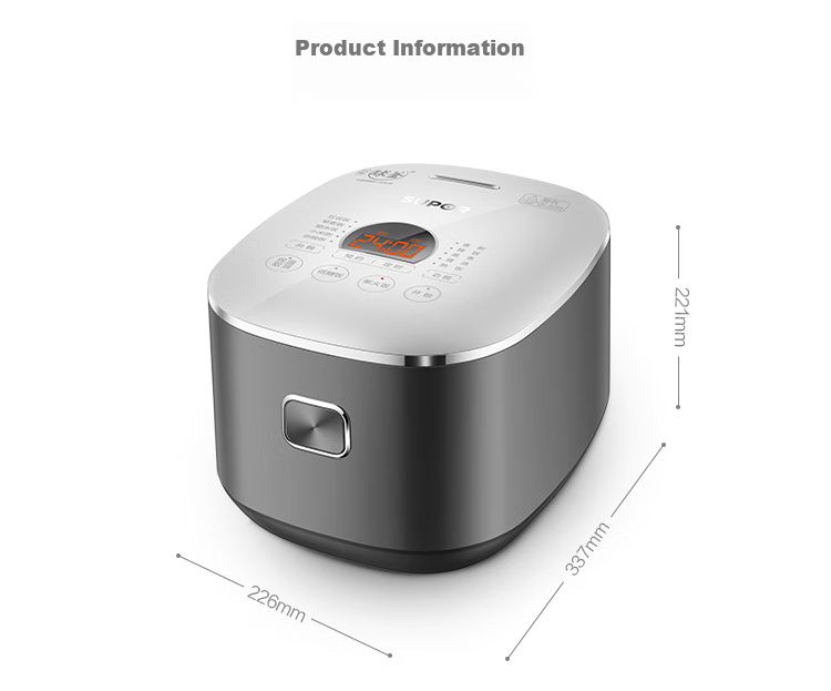 SUPOR ZMD Anxin Series, Home Use 4L Multifunctional Ball Pot Inner Liner with Timer And Smart Firewood Rice Function, Electric Rice Cooker SF40HC66 11