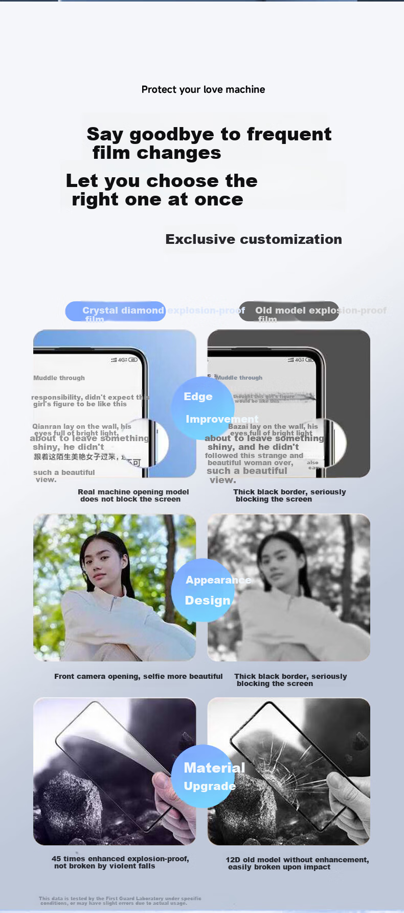 DIVI [Special Offer: Buy 2 Get 2 Free] Tempered Glass Screen Protector for Honor Magic 3/3 Pro, High-Definition Curved Full-Screen Coverage Film, Wear-Resistant And Anti-Fingerprint 2