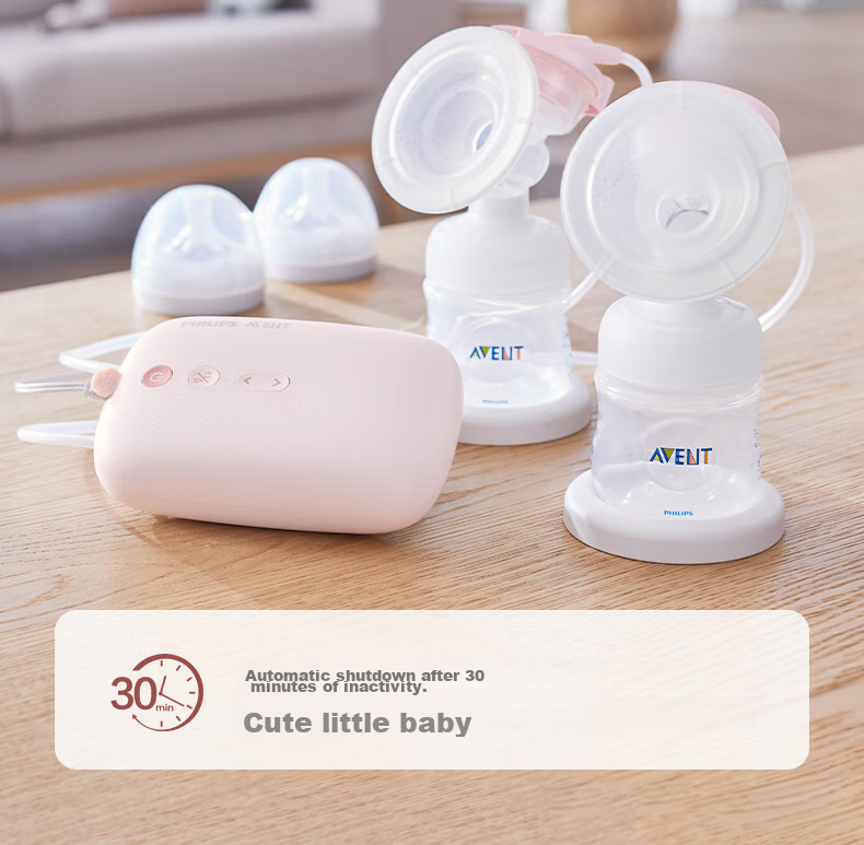 AVENT Philips Heart Joy Box Electric Single-Sided Breast Pump, Automatic Massage Milk Extractor 25