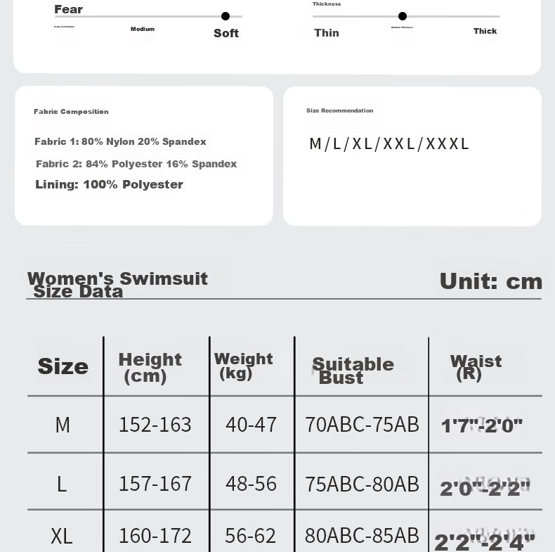 Li-Ning Women's Swimsuit, Fashionable One-Piece Boyleg, Casual High-Waist Slimming, Highly Elastic Breathable Hot Spring Swimwear, 508 Black Pink XL 15