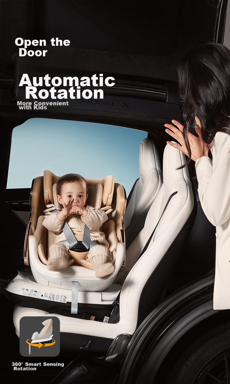 Bebebus Safety Car Seat Space Capsule Intelligent for Babies 0-7 Years Old, Newborn Infants, Space Capsule Classic Ventilation Versio 12
