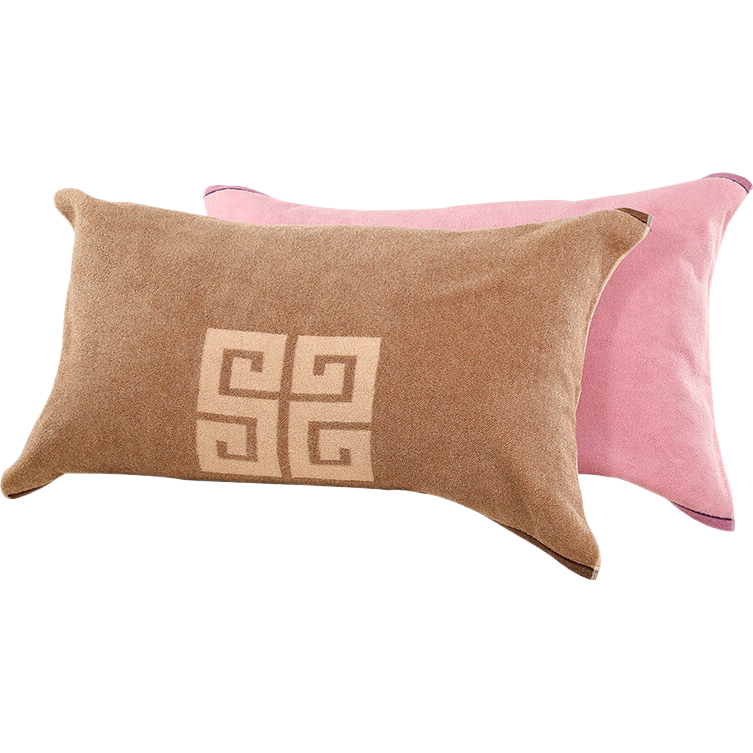 KING SHORE Class A Pure Cotton Pillowcase, 3A Antibacterial Thickened Satin, Xinjiang Long-Staple Cotton, Comfortable Pillowcase, Breathable, Two-Pack, Purple + Brow