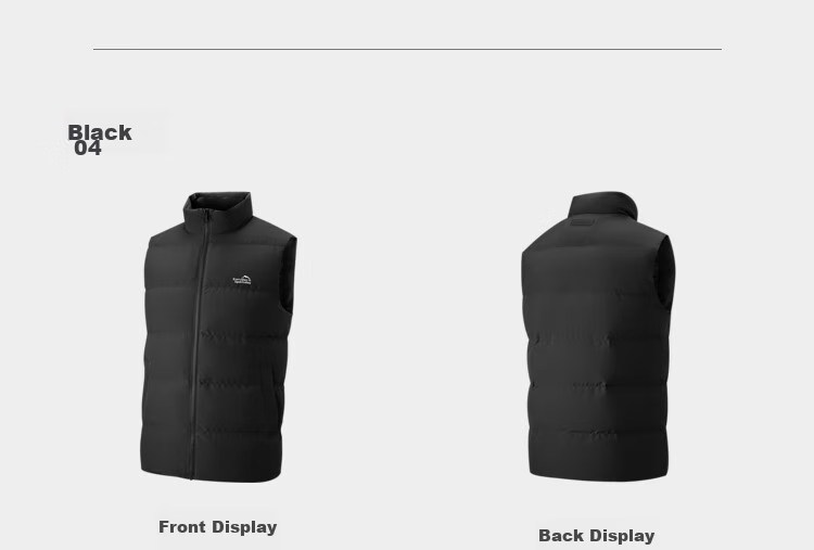 HLA Lightweight Down Vest Men Urban Outdoor Sports Jacket New Year Edition 19
