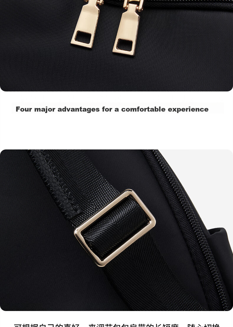ZOOLER Women's Backpack, 2026 New Lightweight Travel Oxford Cloth Backpack, Anti-Theft Laptop Bag for Wome 10