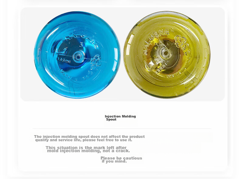Nalgene Imported Plastic Water Bottle from USA, Outdoor Sports Cup for Men And Women Students, Summer Heat-Resistant Portable Measured Cup 500ml 16
