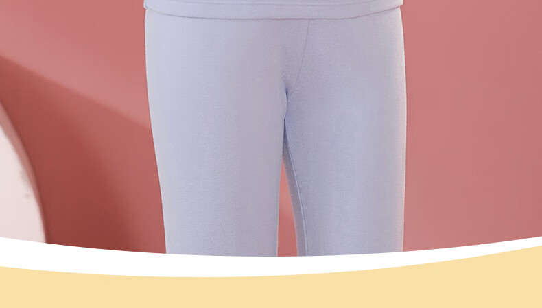 Fenteng Children's Thermal Underwear, 100% Pure Cotton, Anti-Static, Boys' Warm Base Layer Pajamas, Autumn Top And Pants Set 19
