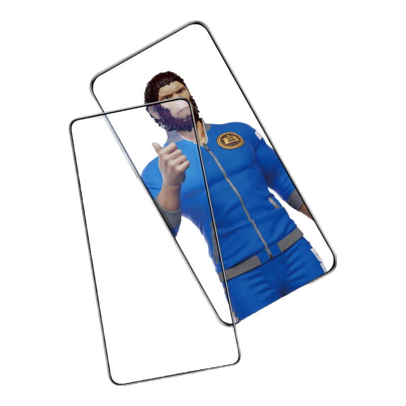 BLUEO Tempered Glass Screen Protector for Huawei Mate70, Anti-Fingerprint, HD Clear, Shockproof Protective Film for Mate70 Smartphone