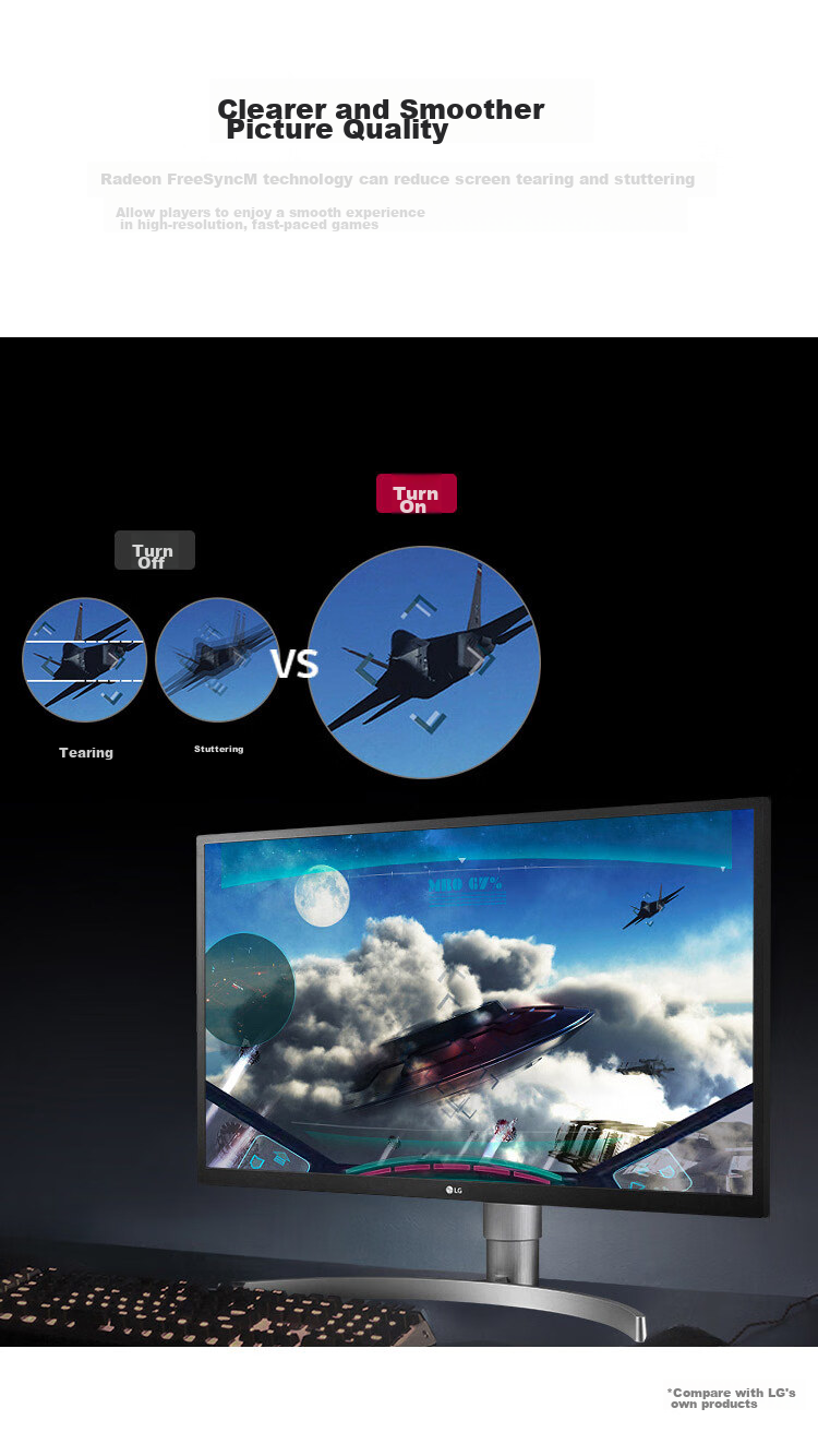 LG 27-Inch 4K Monitor IPS Type-C 90W Fast Charging HDR400 Built-In Speakers Computer Display Compatible with PS5 27UP850K 4
