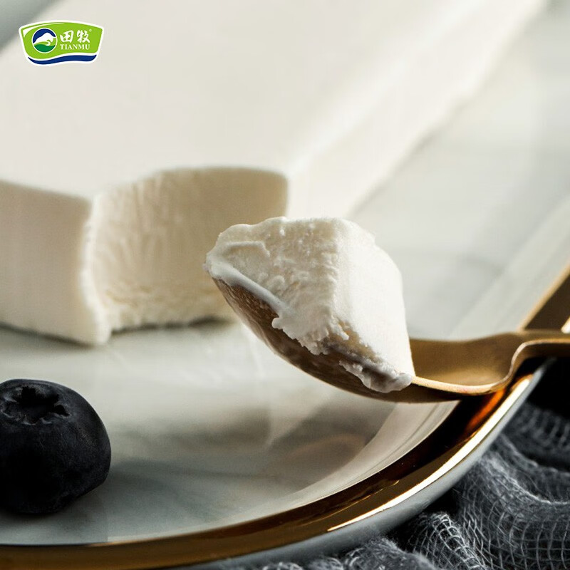 田牧鲜奶冰淇淋悠致100牛奶味67g*6支不加水生牛乳网红冰激凌牛奶雪糕