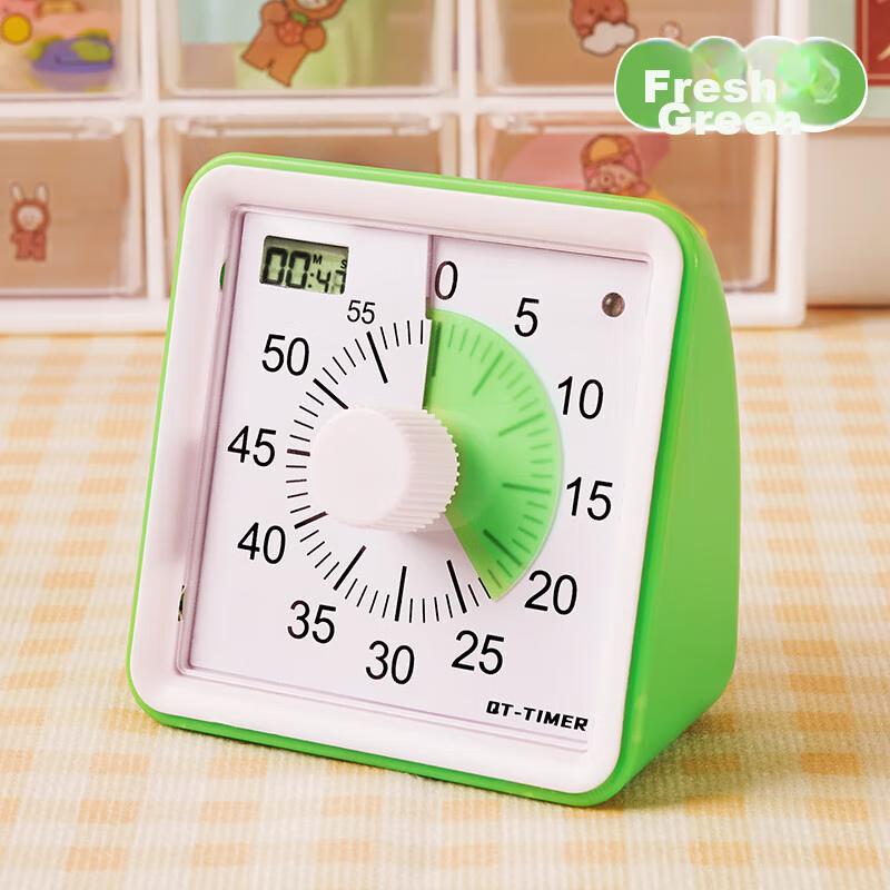 QT-TIMER Timer for Children's Self-Discipline Time Management, Countdown Reminder, Student Homework Visualization Timer, Birthday Gift