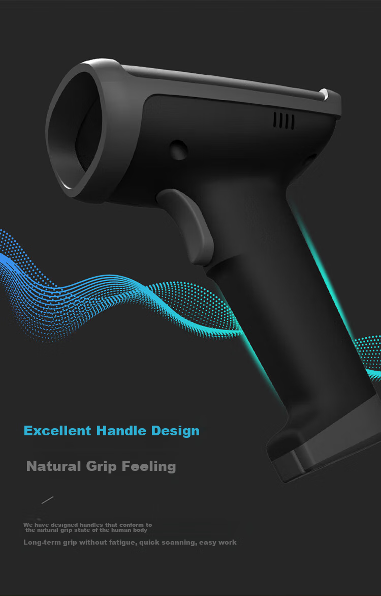 Deli Barcode Scanner, QR Code Scanning Gun, Express Delivery Logistics Query Warehouse Spare Parts Medical Insurance Product Barcode Scanner Pharmaceutical Traceability, High-Precision Version 14950 6