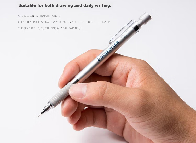STAEDTLER Metal Mechanical Pencil, 0.3mm, Japanese Original Professional Drawing Pencil, Student Exam Children's Pencil Stationery Office Back-To Essential Supplies 92525-03 4