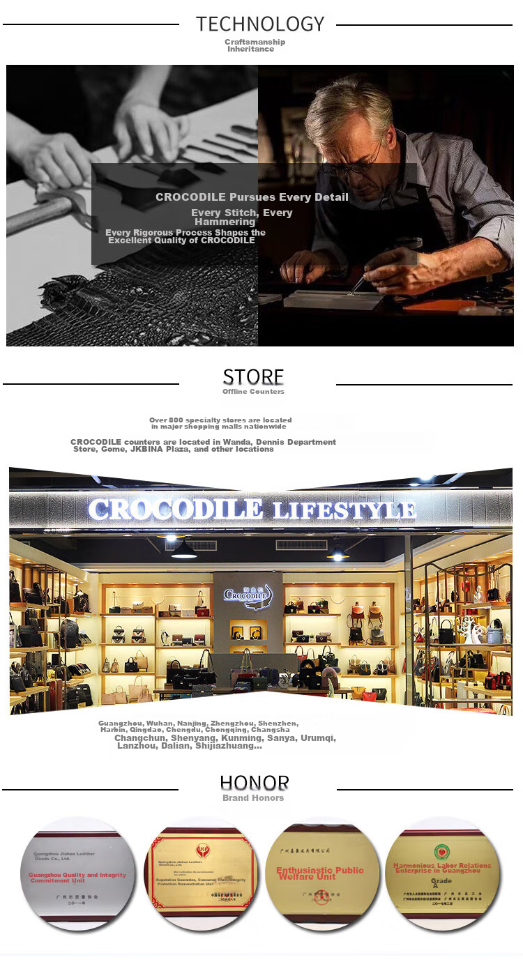 CROCODILE Top-Grain Leather Shark Pattern Shoulder Bag, Men's Business Crossbody Bag, Gift for Boyfriend XT2119 15