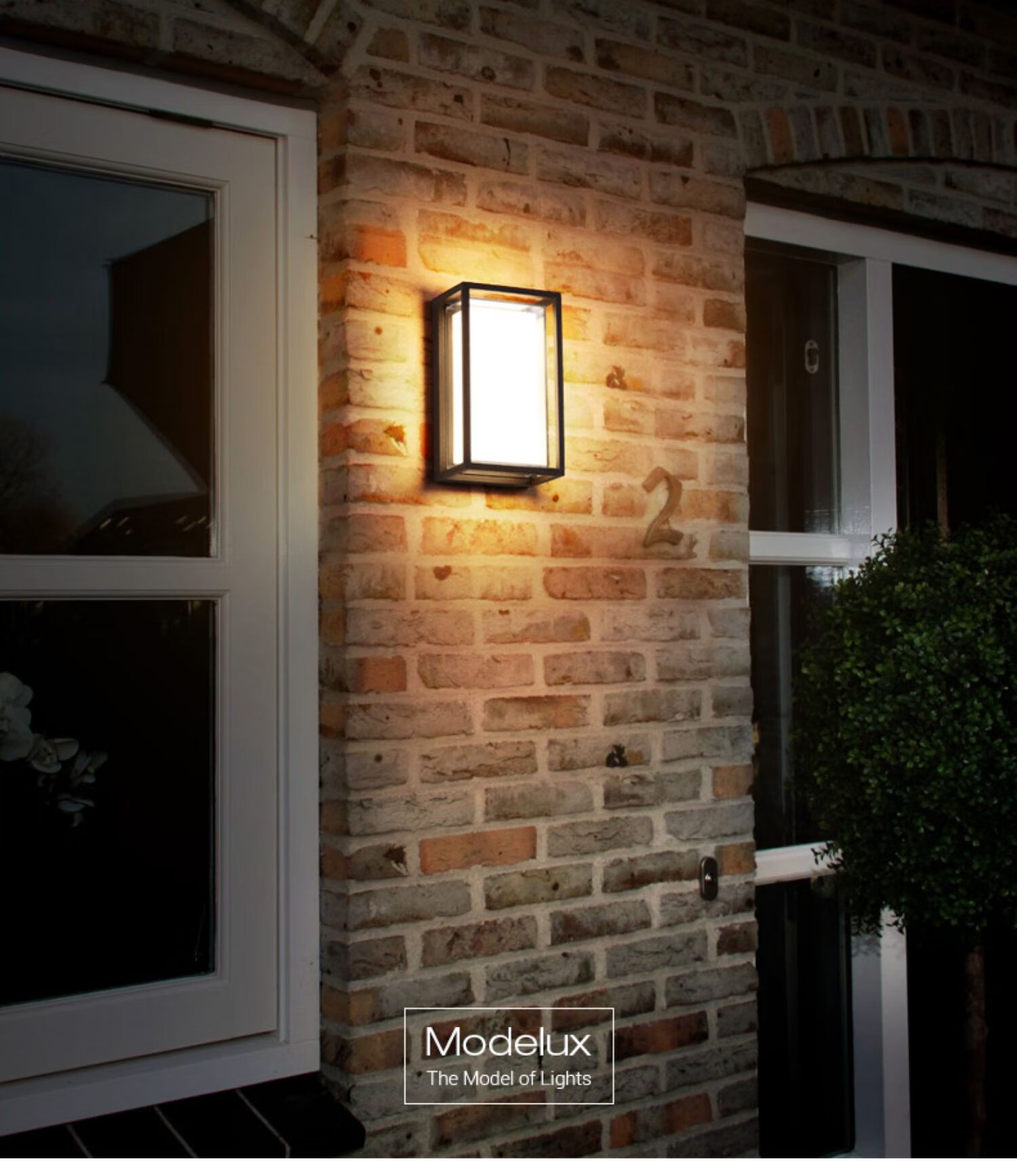 ZIDENG Solar Light Outdoor Waterproof Wall Lamp LED Aluminum Upper And Lower Illumination Villa Fence Landscape Lighting Fixture 5
