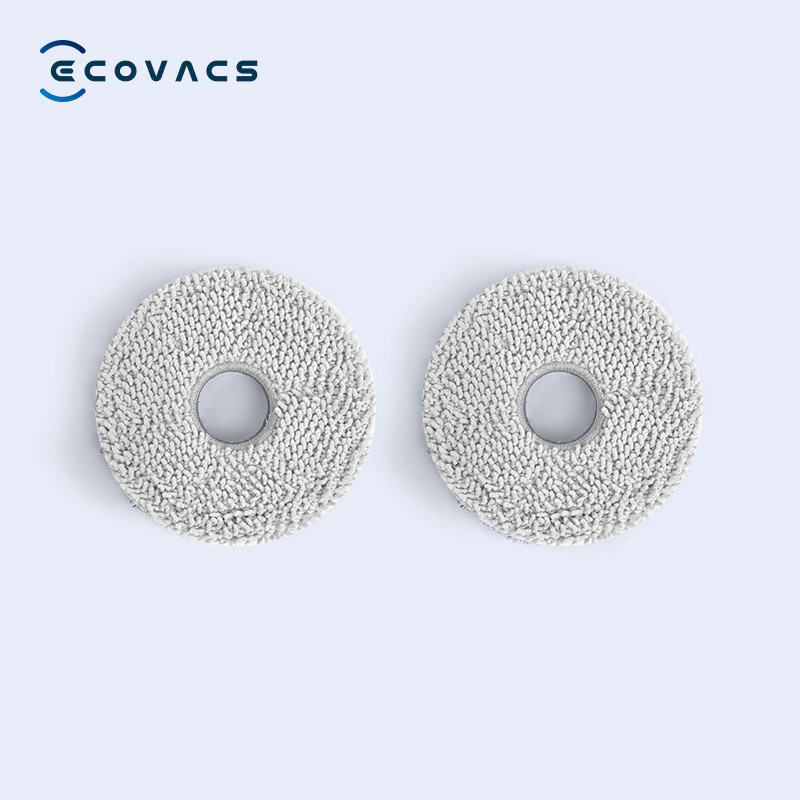 ECOVACS Accessory Washable Cloth Suitable for (X1, X2, T20, T10OMNI, T10 TURBO) 2 Pairs (4 Pieces) [Accessory]