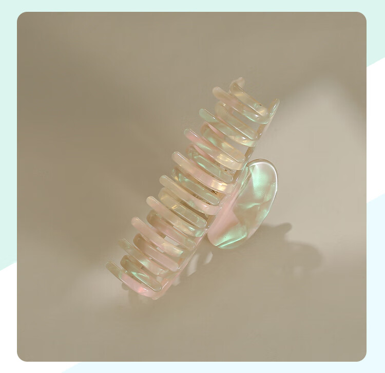 CHIMERA Vintage French Acetate Hair Claw Clip for Women, High-End Hairpin, Back of Head Shark Clip, Mid-Autumn Festival Gift 6