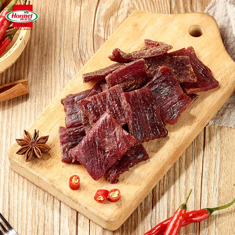 荷美尔（Hormel）轻享薄切牛肉干（ 撩心小辣）35g 零食休闲小吃肉脯